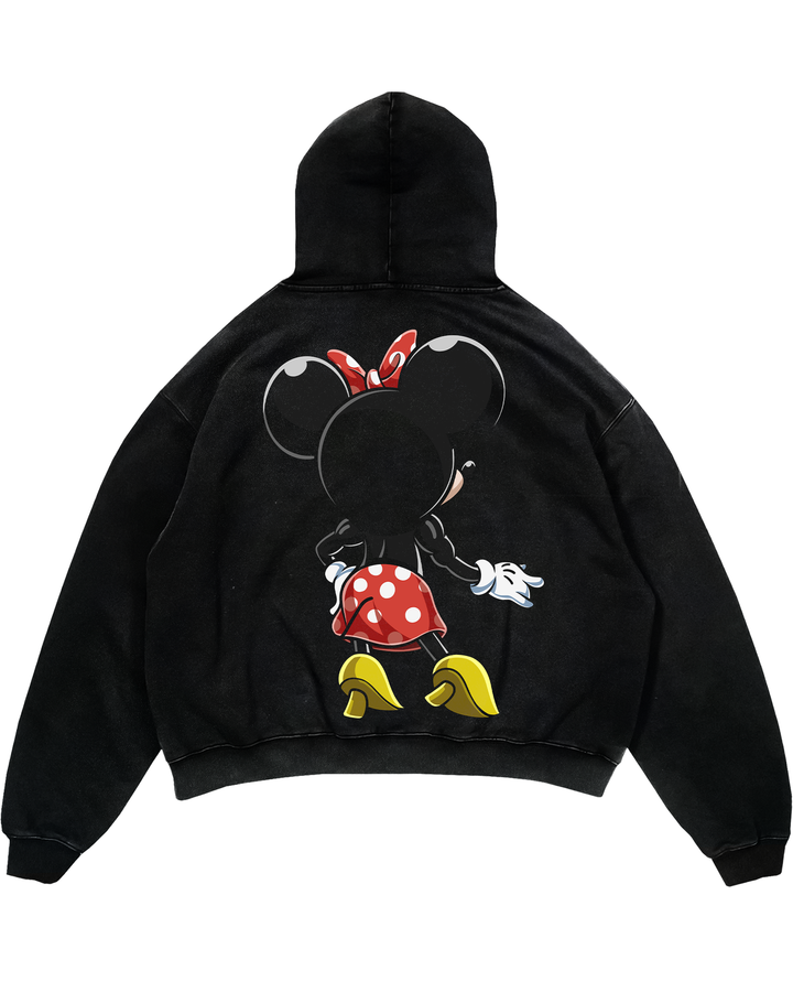 Girl mouse (Backprint) Oversized Hoodie