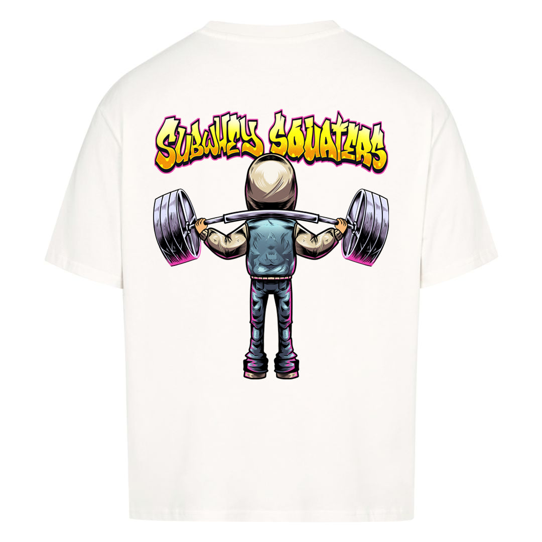 Subwhey Squaters (Backprint) Oversized Shirt