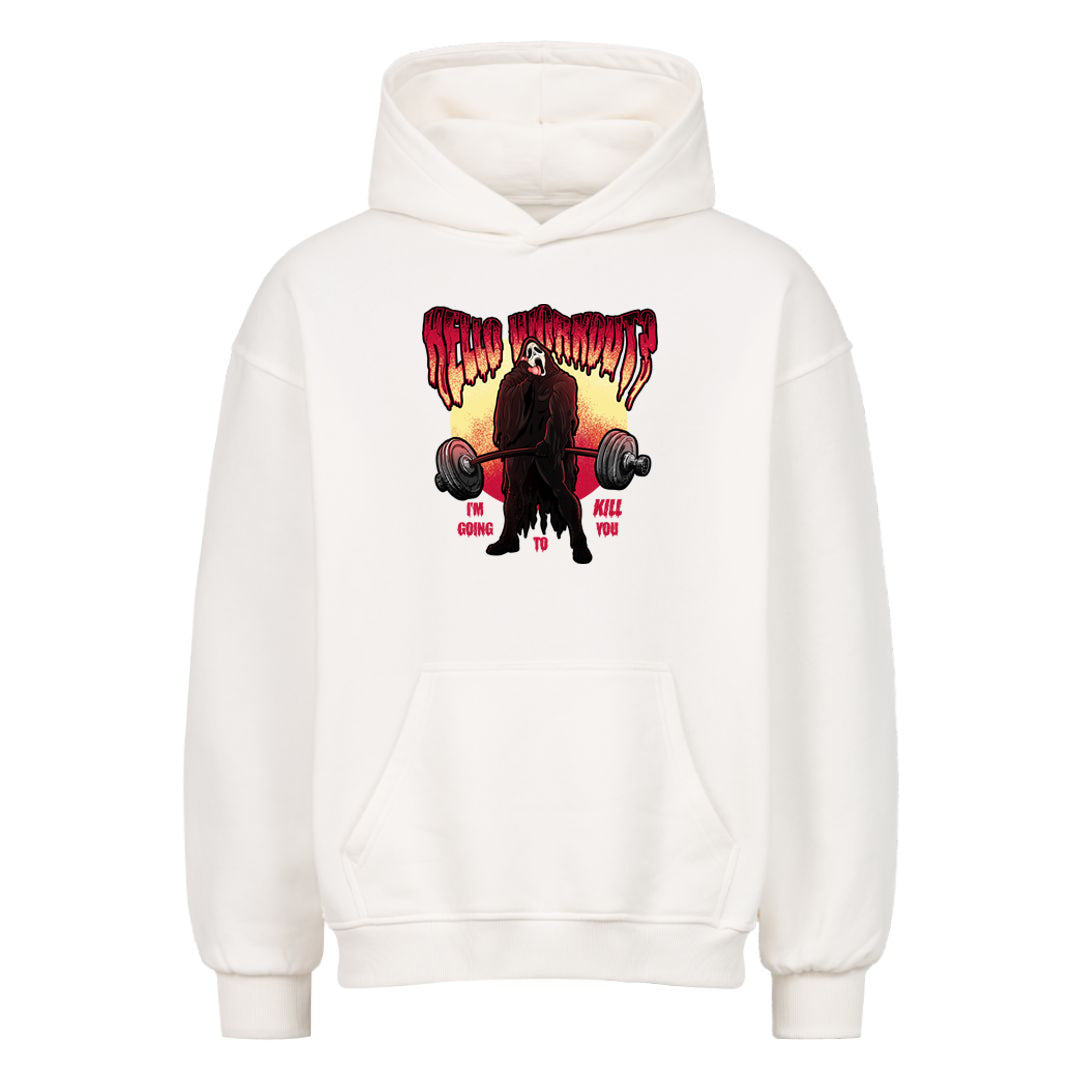 Hello Workout Oversized Hoodie