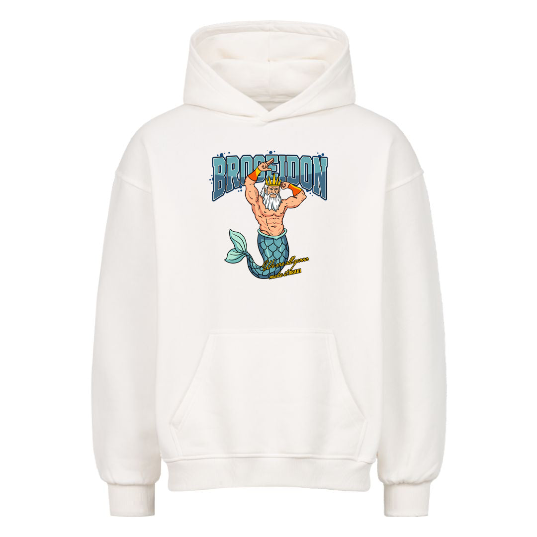 Broseidon oversized hoodie
