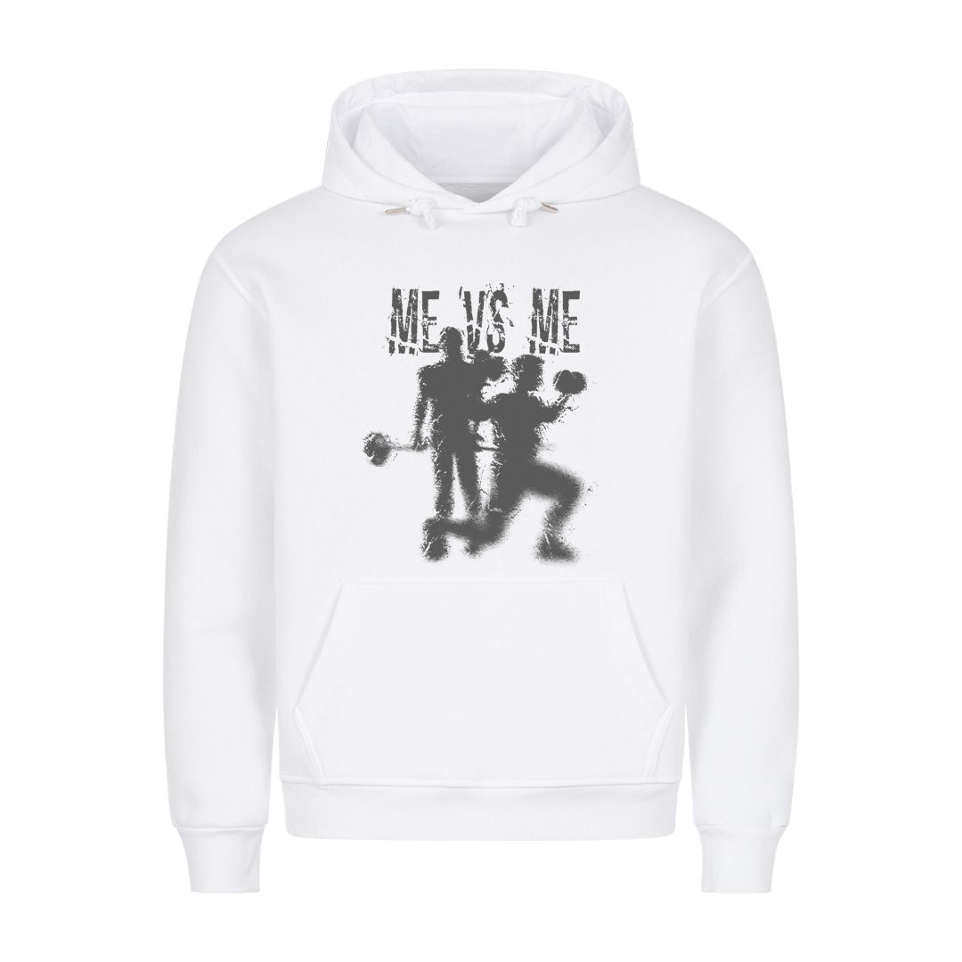 Me vs Me Hoodie - Mit Taschendruck