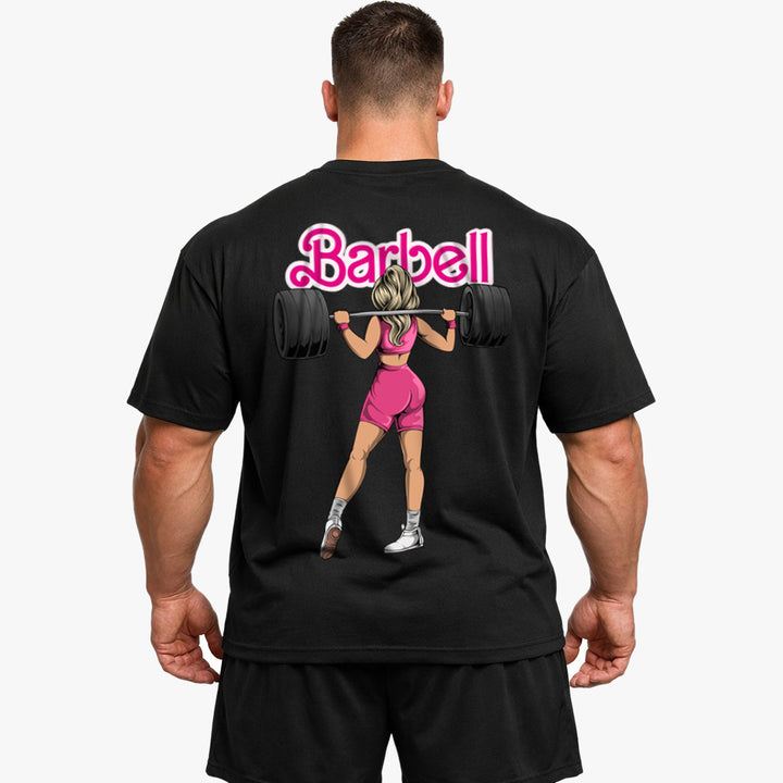Barbell (Backprint) Oversized Shirt