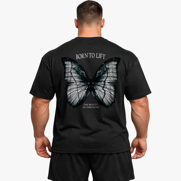 Born to lift (Backprint) Oversize Blast