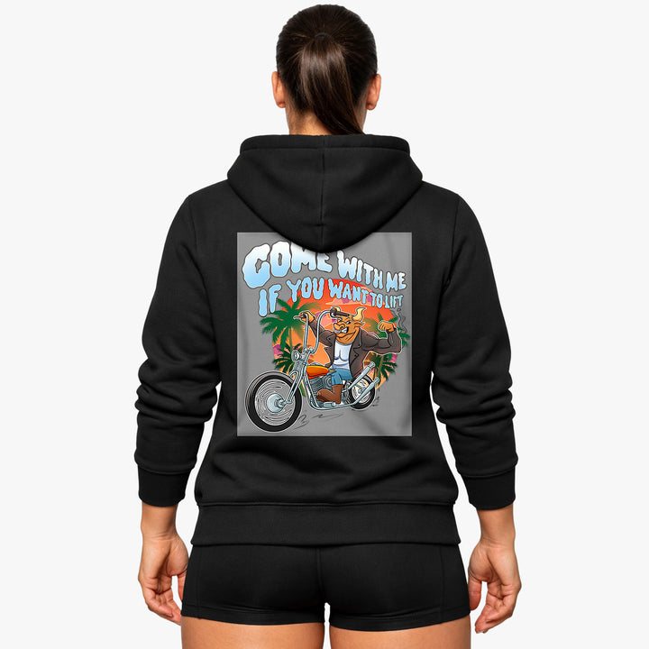 Come with me (Backprint) Hoodie