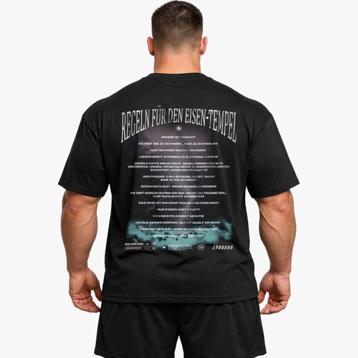 Eisten-Tempel (Backprint) Oversized Shirt