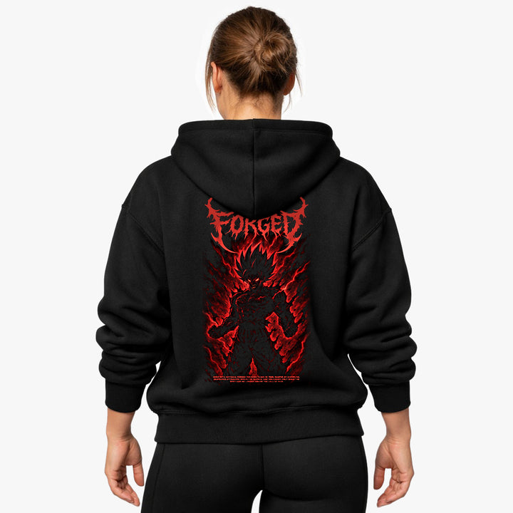 Forged (Backprint) Oversized Hoodie