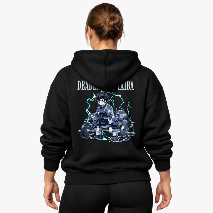Deadlift No Yaiba (Backprint) Oversized Hoodie