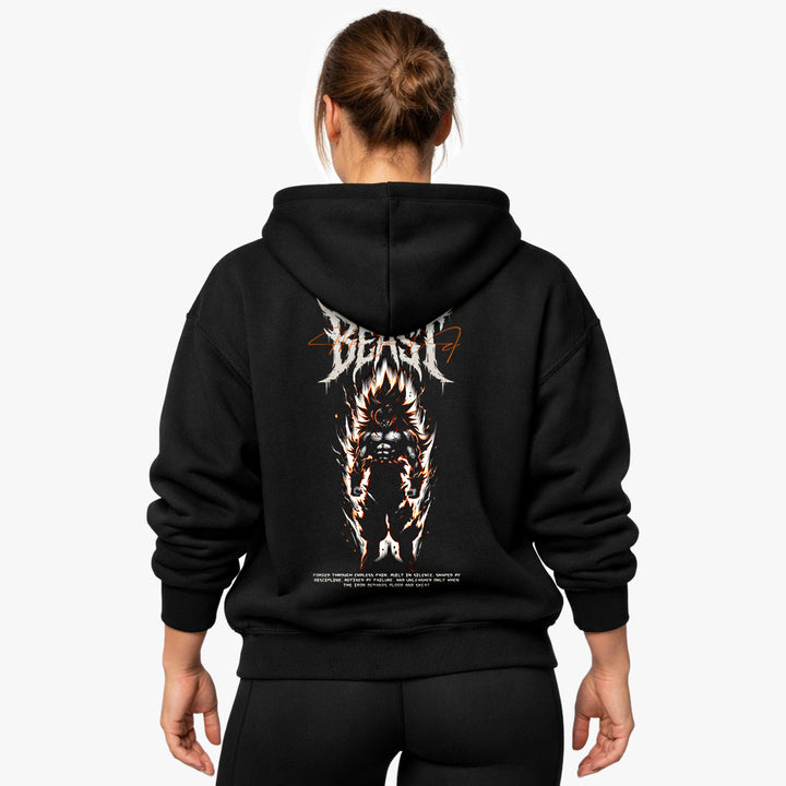 Beast Forever (Backprint) Oversized Hoodie