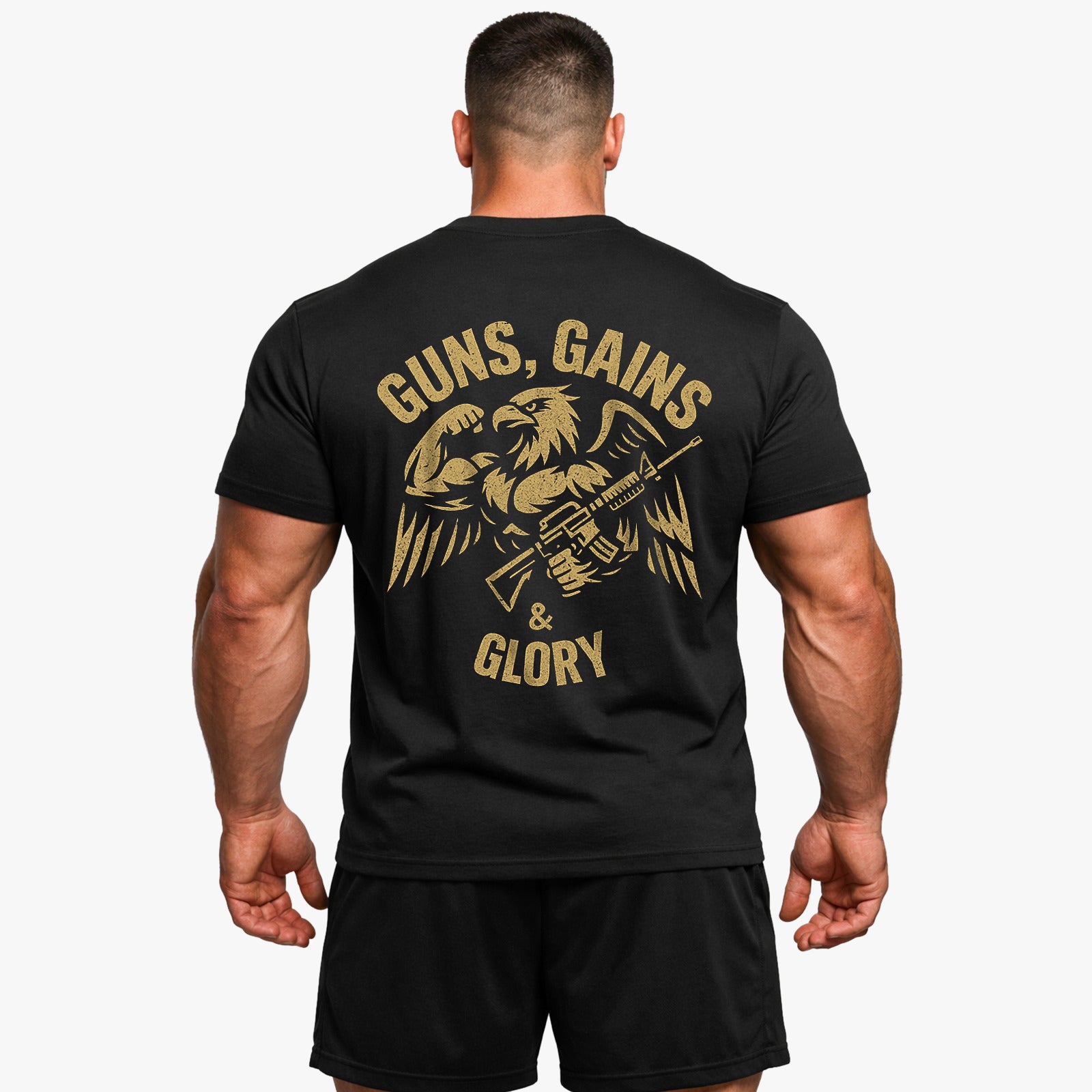 Gains & Glory (Backprint) T-Shirt