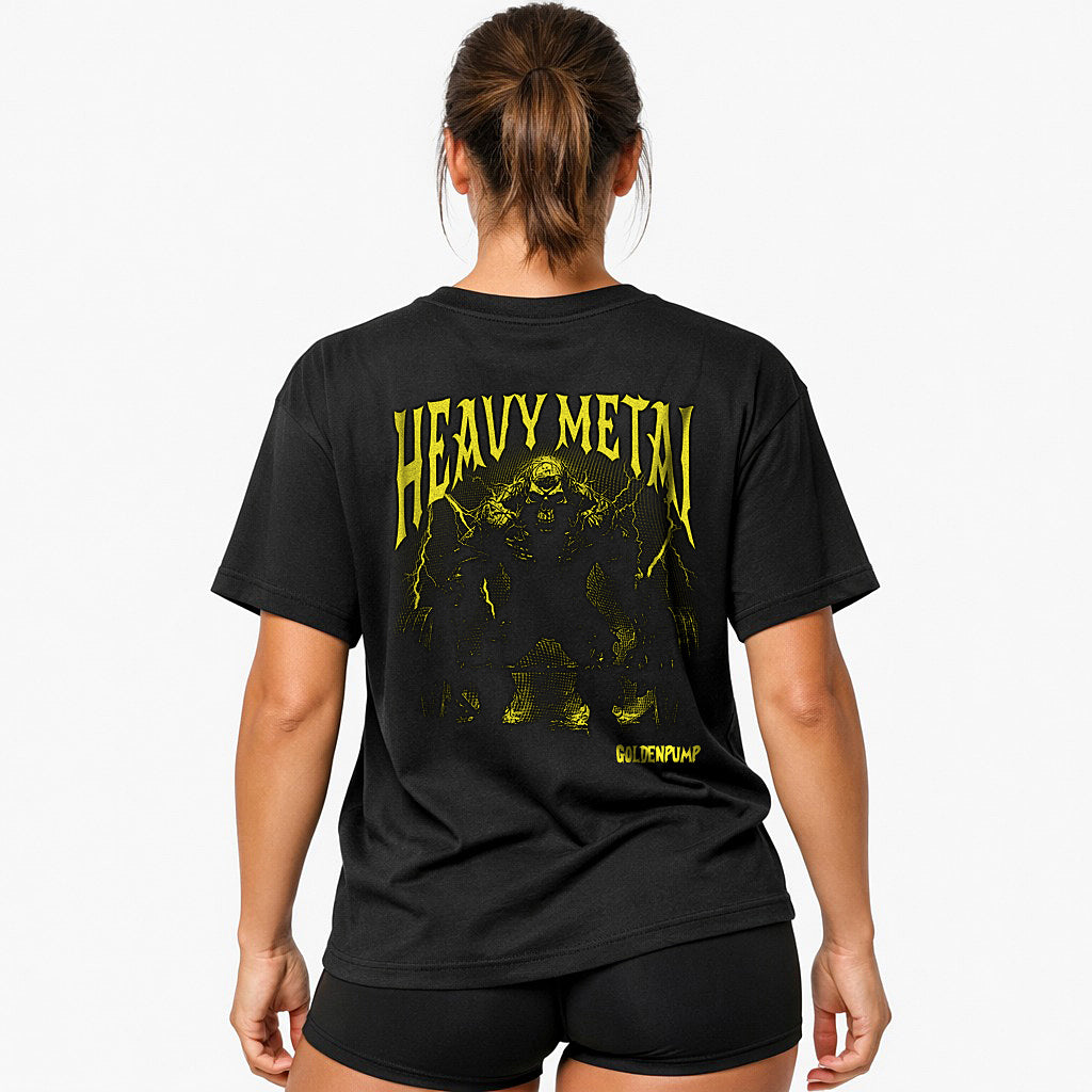Heavy Metal (Backprint) Oversized Shirt