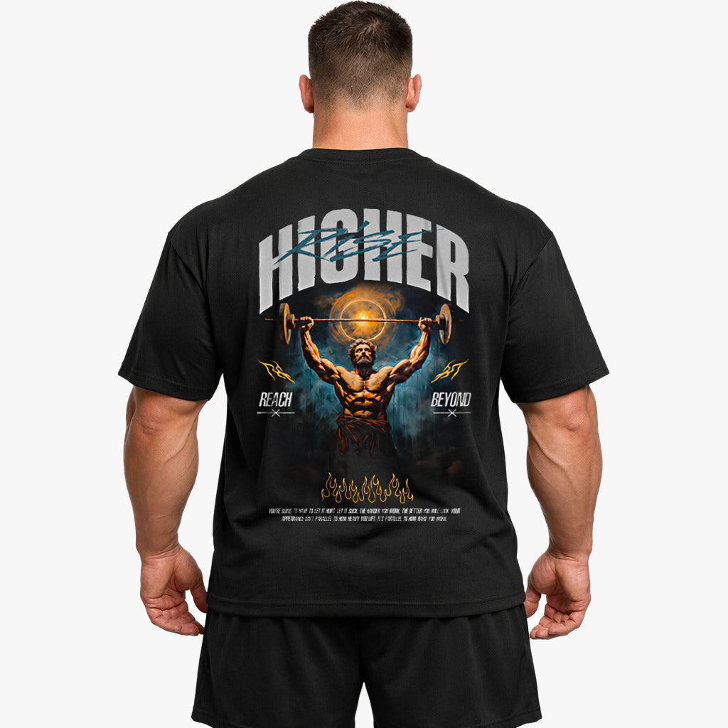 Higher (Backprint) Oversized Shirt