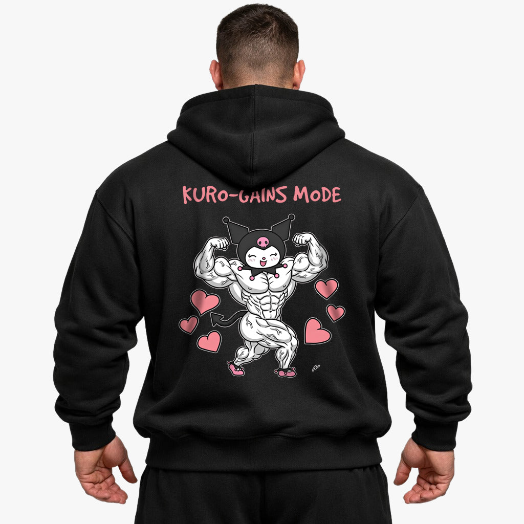 Kuro Gains (Backprint) Oversized Hoodie