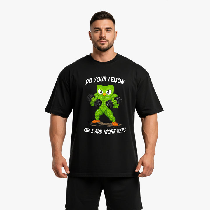Add More Reps Oversized Shirt