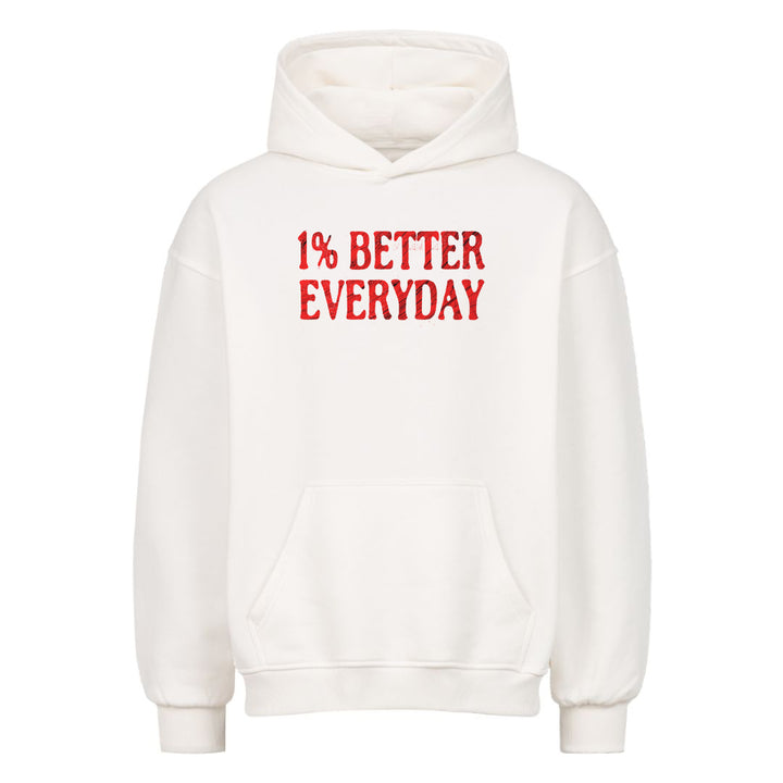 1% Better Everyday Oversized Hoodie