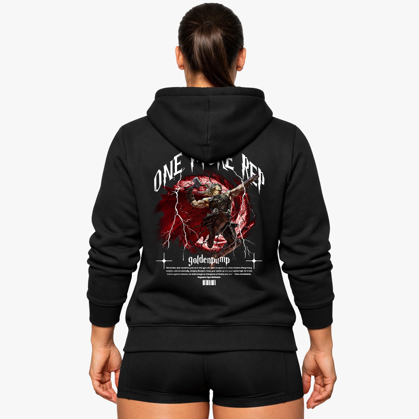 One more rep (Backprint) Hoodie