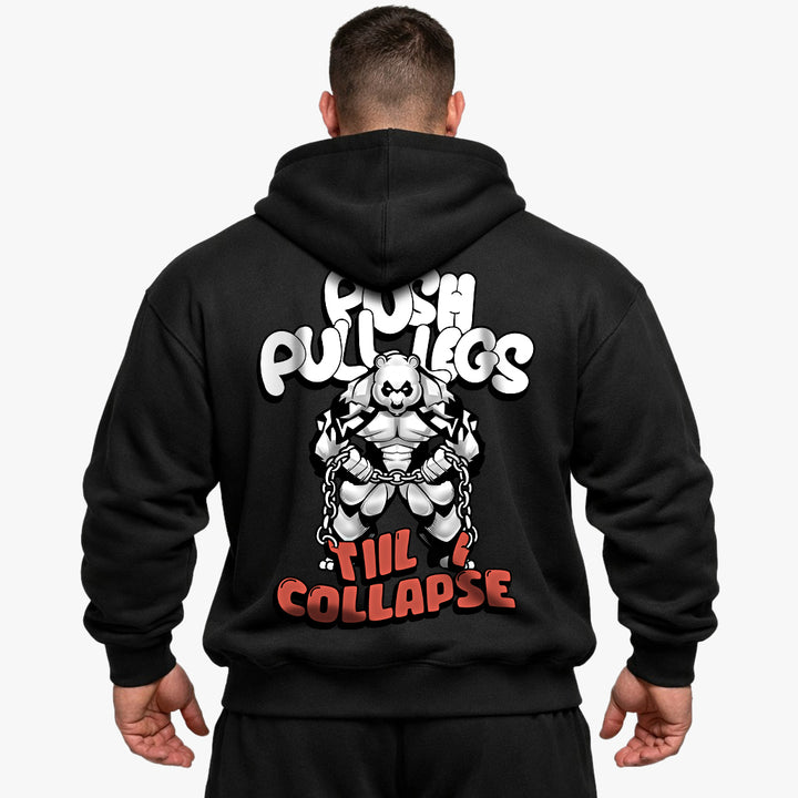 Push,pull,legs Oversized (Backprint) Hoodie