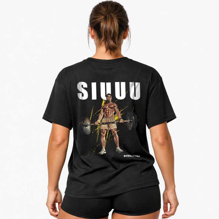 Siuuu Oversized (Backprint) Shirt