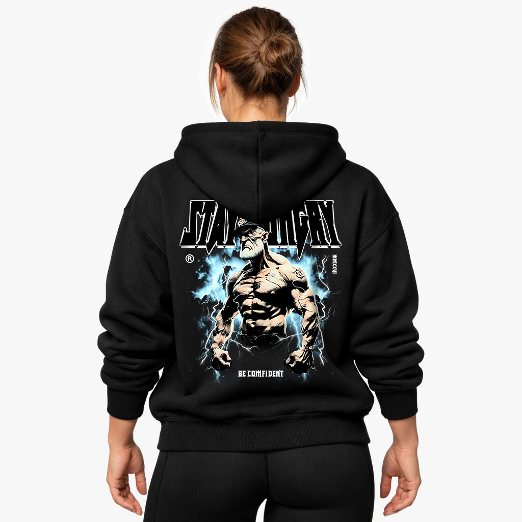 Stay Hungry Oversized (Backprint) Hoodie