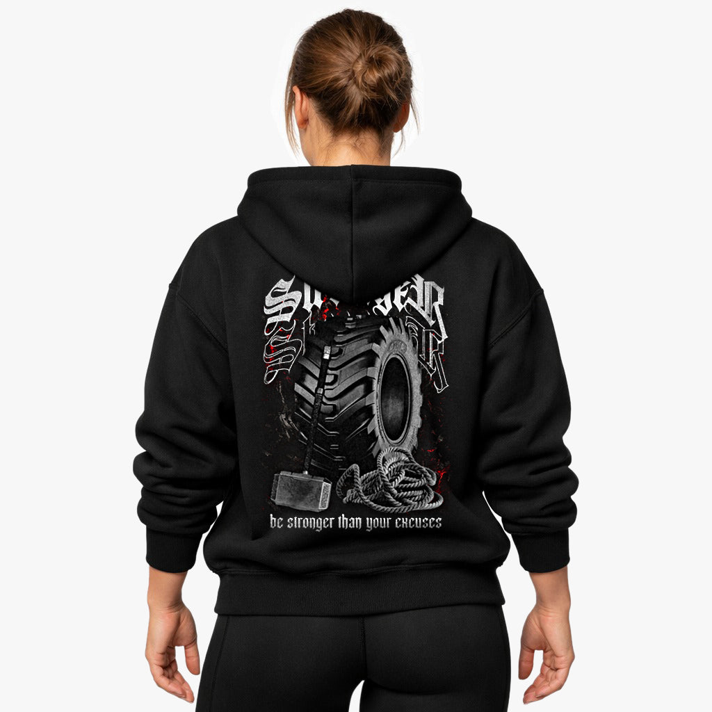Stronger Oversized (Backprint) Hoodie