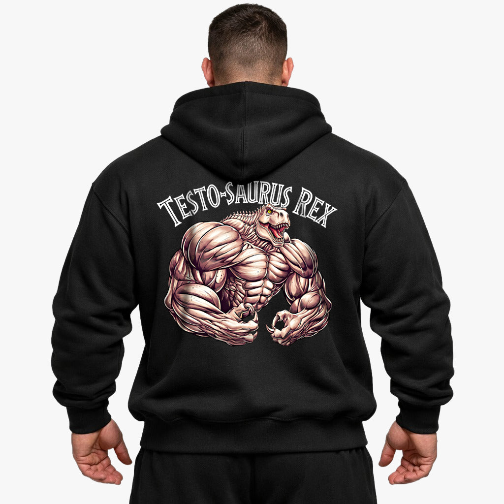 Testo-saurus rex Oversized (Backprint) Hoodie