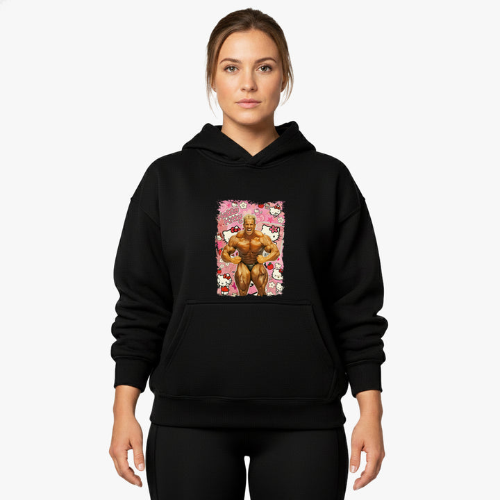 Pink power Oversized Hoodie