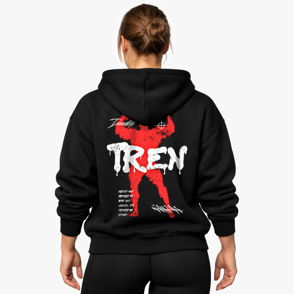 effort (Backprint) Oversized Hoodie