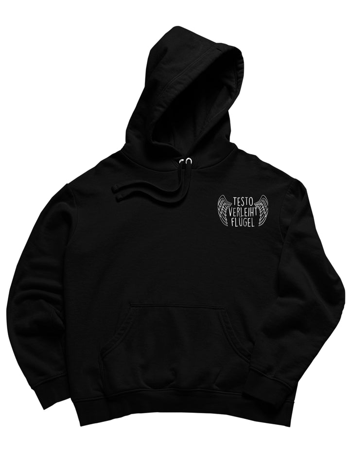 Testo verleiht flügel Hoodie