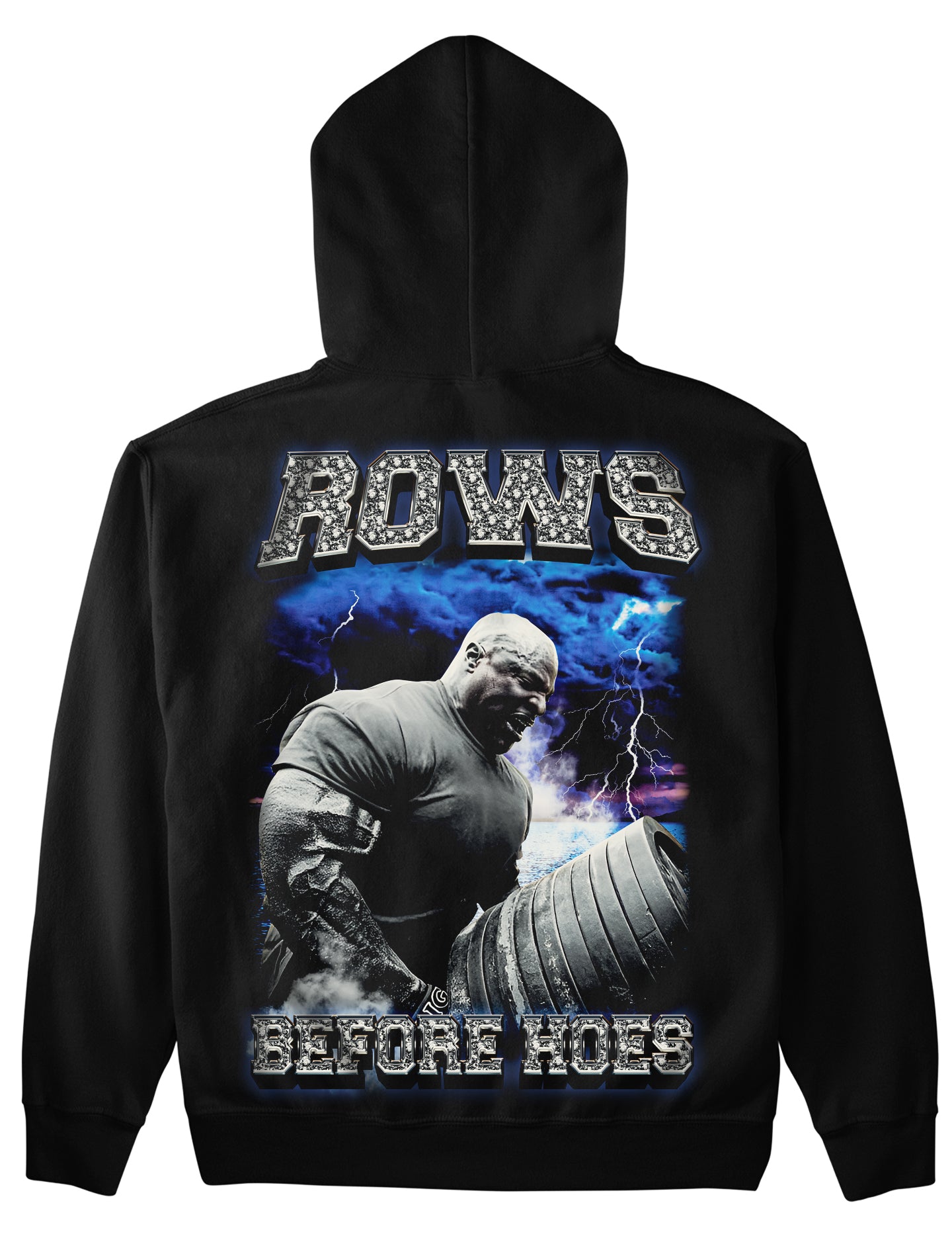 Rows (Backprint) Hoodie