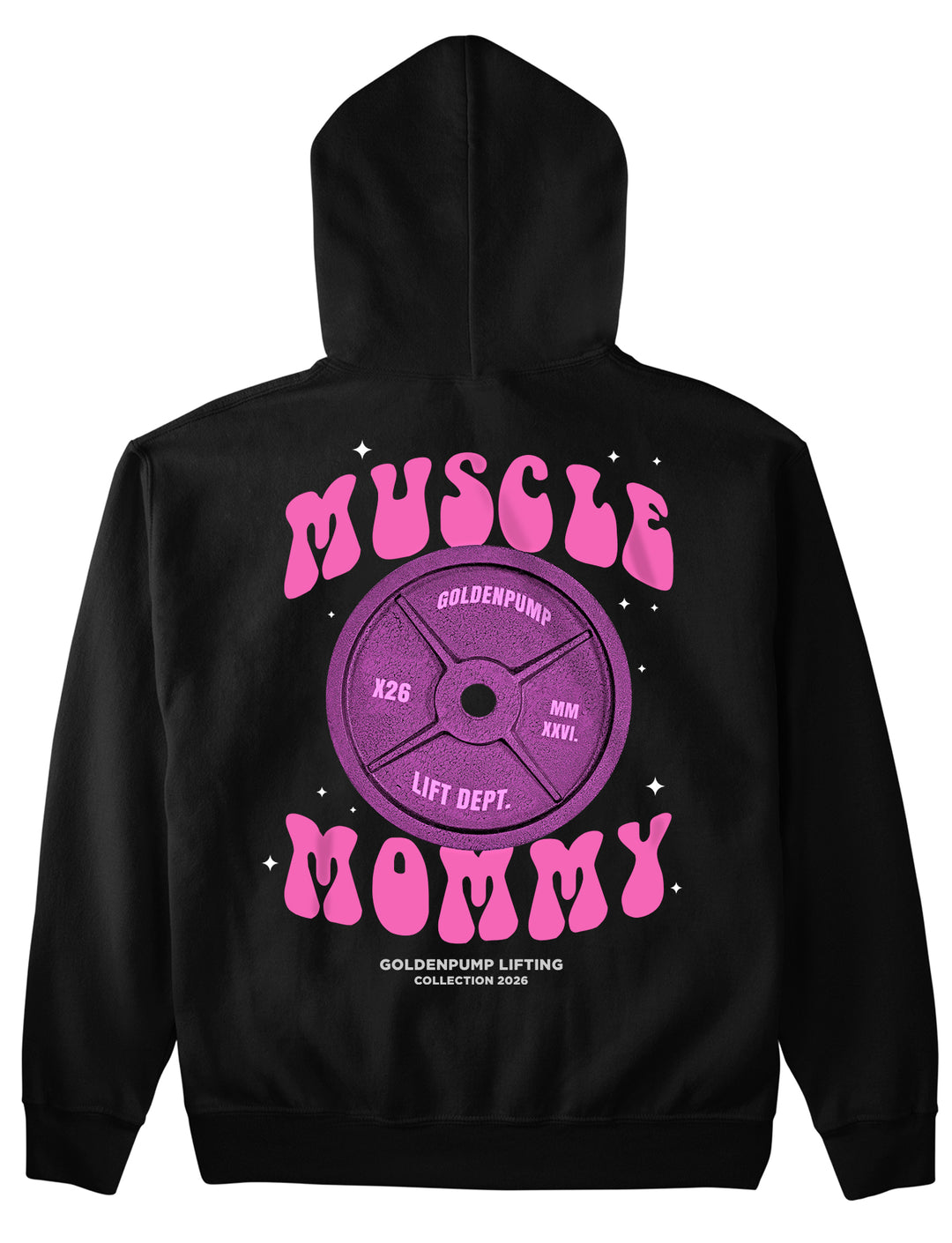 Muscle Mommy (Backprint) Hoodie