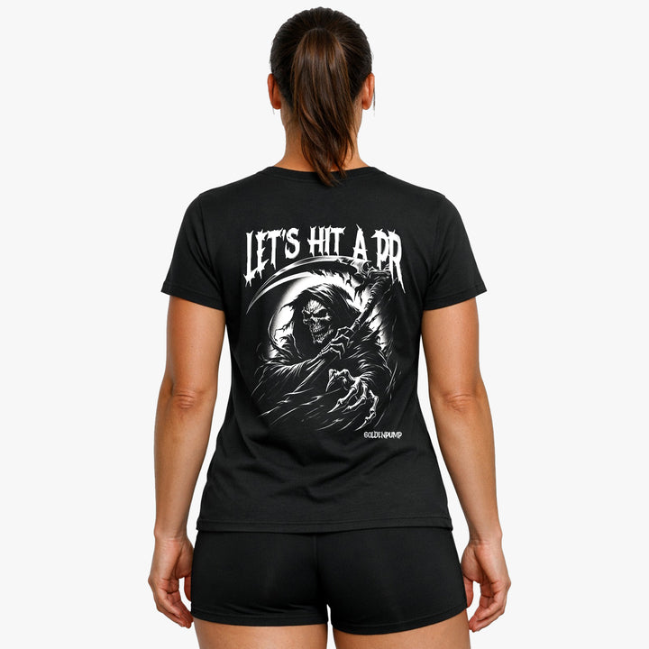 lets hit a pr (Backprint) Shirt