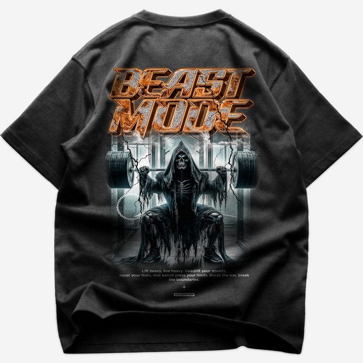 Beast mode (backprint) Oversized Shirt