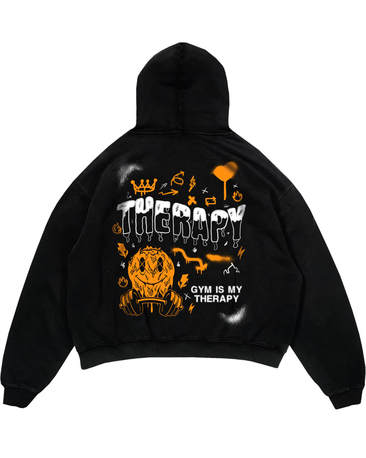 Gym Therapy Oversized (Backprint) Hoodie