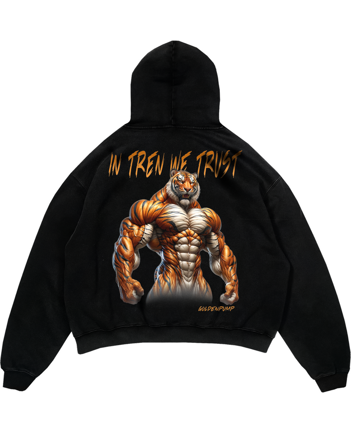 In Tren We Trust (Backprint) Oversized Hoodie