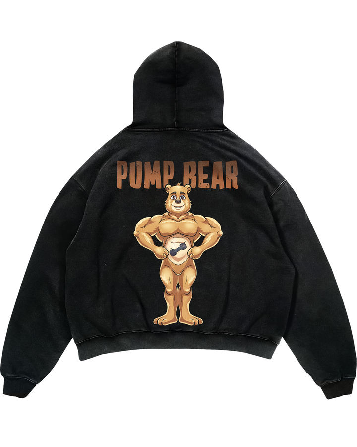 Pump Bear Oversized Hoodie