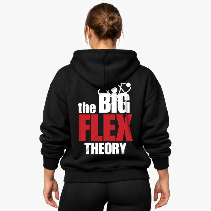 the big flex theory Oversized (Backprint) Hoodie