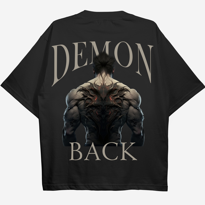 Demon back (Backprint) Oversize Blast